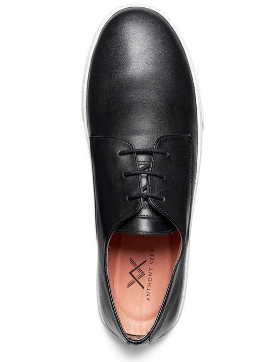 Anthony Veer Coolidge Derby Men\'s Lace-Up Italian Leather Fashion Sneaker